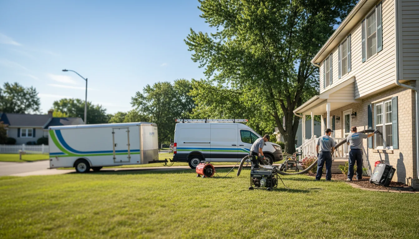 Flooded Basement Restoration And Cleanup With Repair in Boonsboro, MD near me